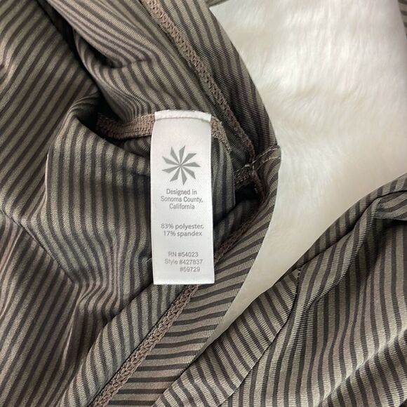 Athleta Pump It Up Reflective Stripe Long Sleeve Running Top - Picture 2 of 5